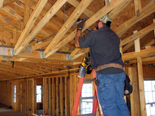 Installing a sprinkler system